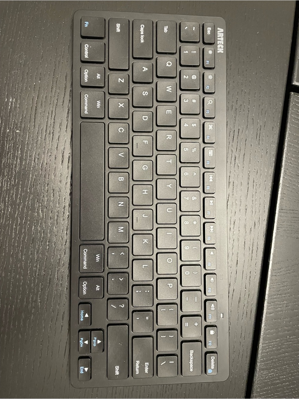 Slim Bluetooth Wireless Keyboard - Black